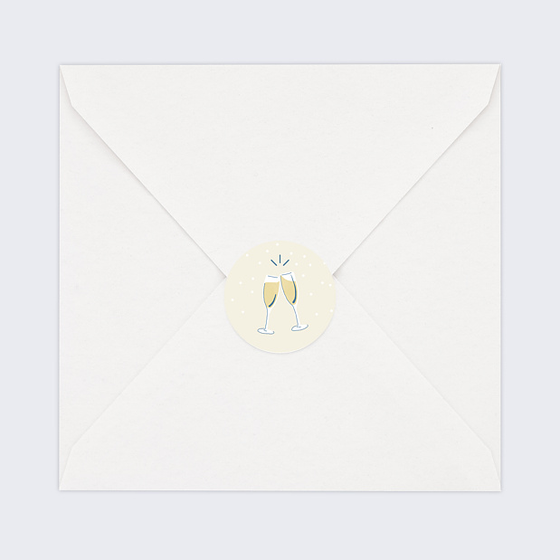 Sticker Anniversaire Tchin