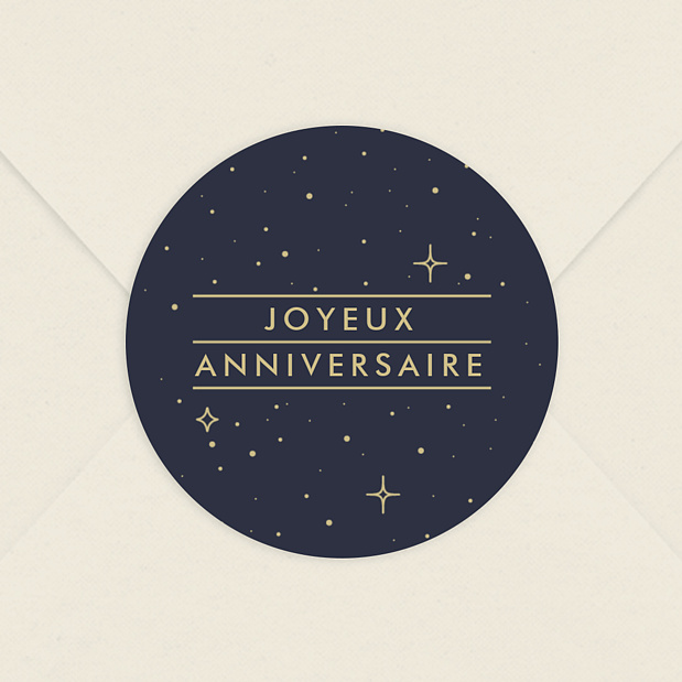 Sticker Anniversaire Signe Astrologique