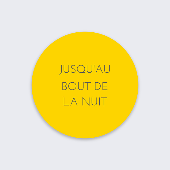 Stickers anniversaire Champagne Recto