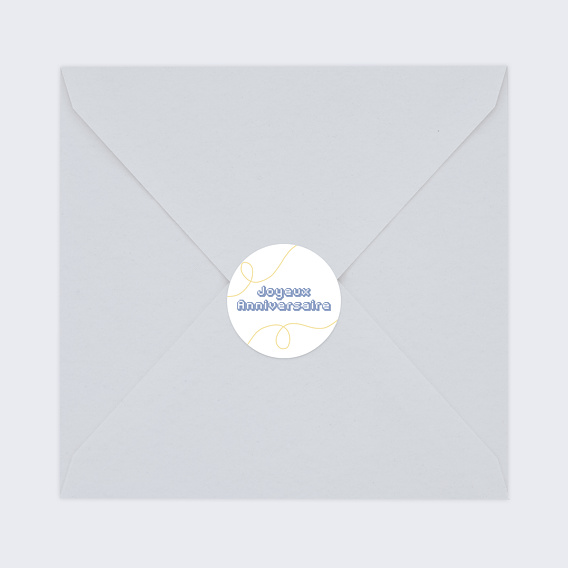 Stickers anniversaire Level Up Après 4