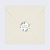 Sticker Anniversaire Floral Atmosphère