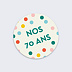 Stickers anniversaire Jeux des 7 Familles Recto