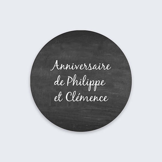 Stickers anniversaire Anniversaire en Famille