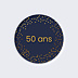 Sticker Anniversaire Bulles