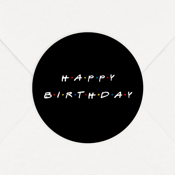 Stickers anniversaire Copain de Soirée Après 3