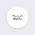 Sticker Anniversaire Tirets