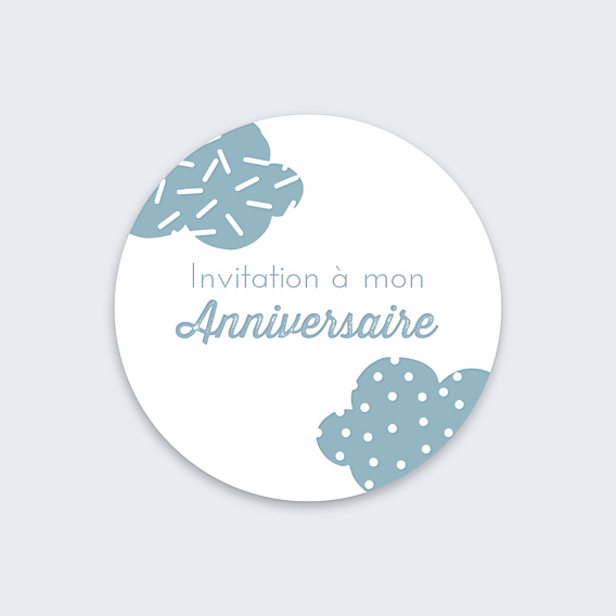 Stickers anniversaire Prince