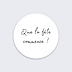 Sticker anniversaire Charme Classique Recto