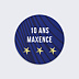 Sticker anniversaire Foot