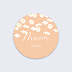 Sticker anniversaire Marguerite Recto