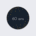 Sticker anniversaire Poussière d'Étoiles Recto