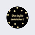 Sticker anniversaire Surprise Recto