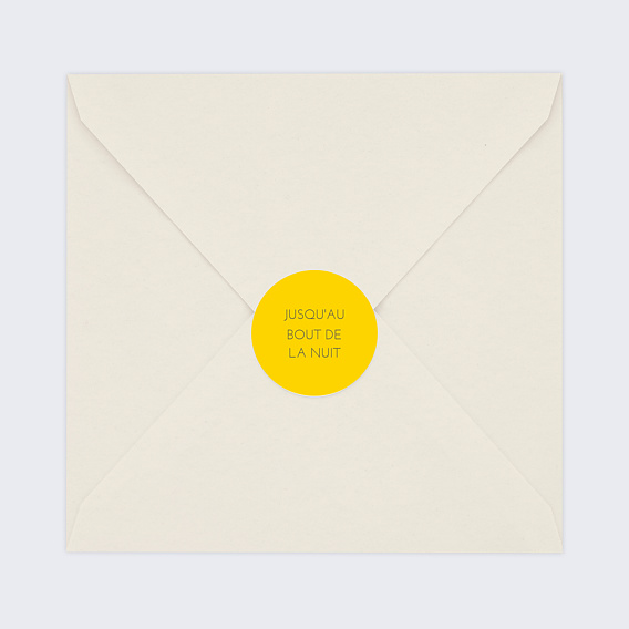 Stickers anniversaire Champagne Après 4