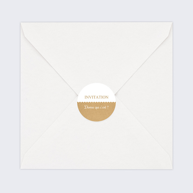 Sticker Anniversaire Qui est-ce ?