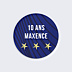Sticker Anniversaire Foot