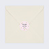 Sticker Anniversaire Licorne Rose