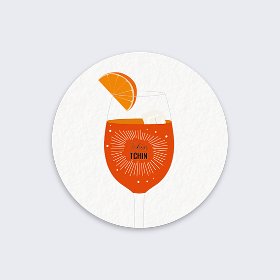 Stickers anniversaire Spritz