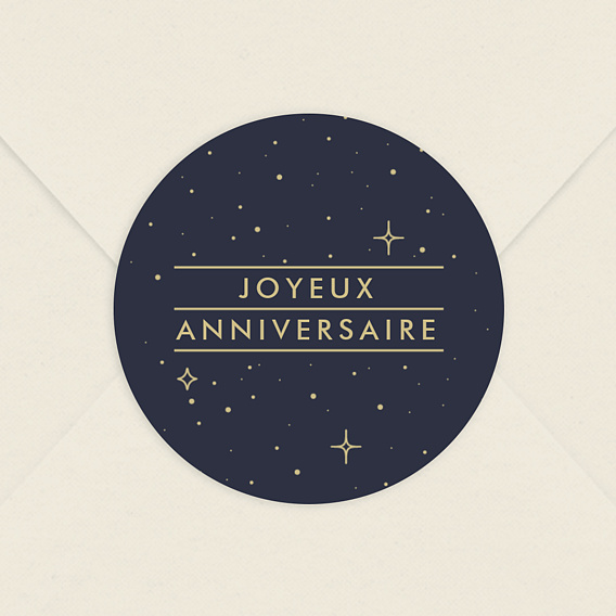 Sticker Anniversaire Signe Astrologique