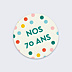 Sticker Anniversaire Jeux des 7 Familles