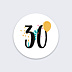 Sticker Anniversaire Multicolore