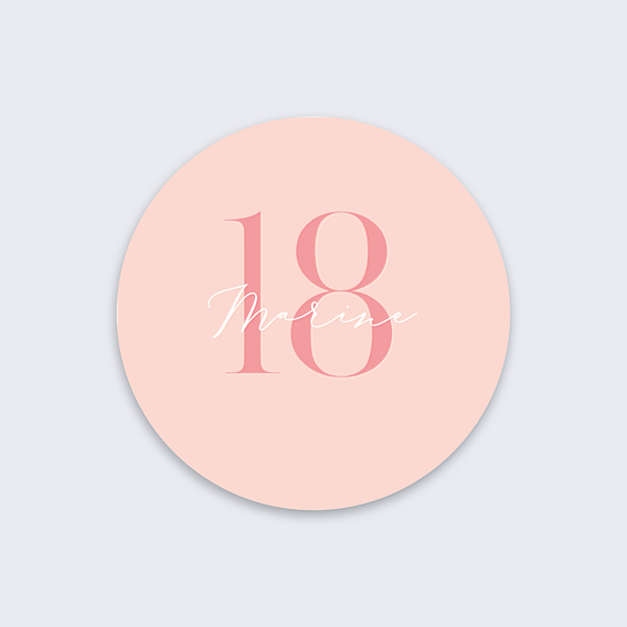 Stickers anniversaire Milestone Petits Pois