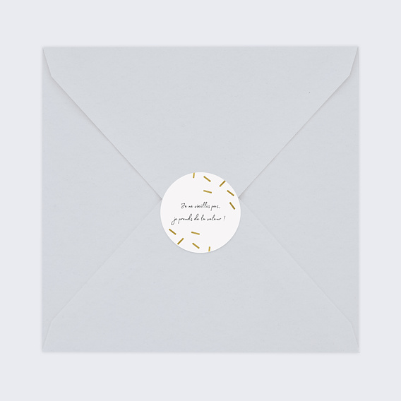 Stickers anniversaire 90 ans Chic Après 4