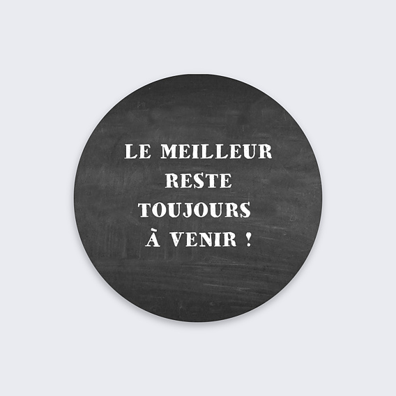 Stickers anniversaire Étapes de Vie Recto