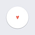 Sticker Anniversaire Petit Coeur