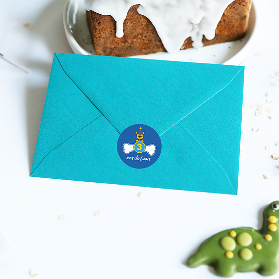 Stickers anniversaire Patrouille Party Après 1