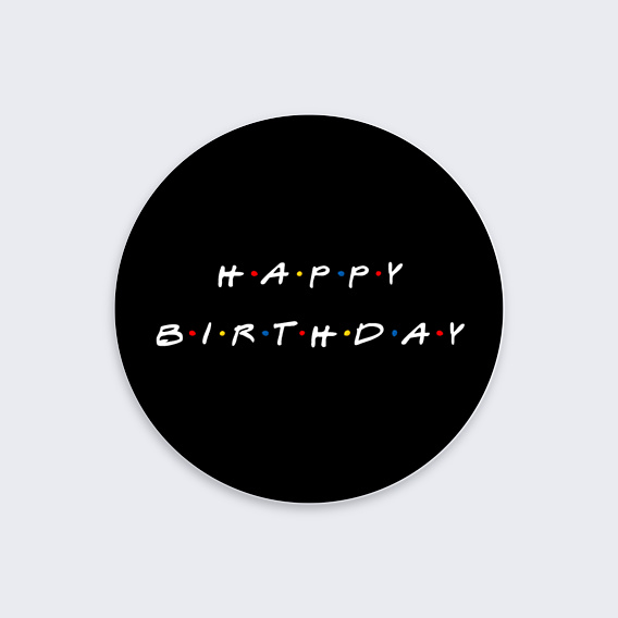 Stickers anniversaire Copain de Soirée