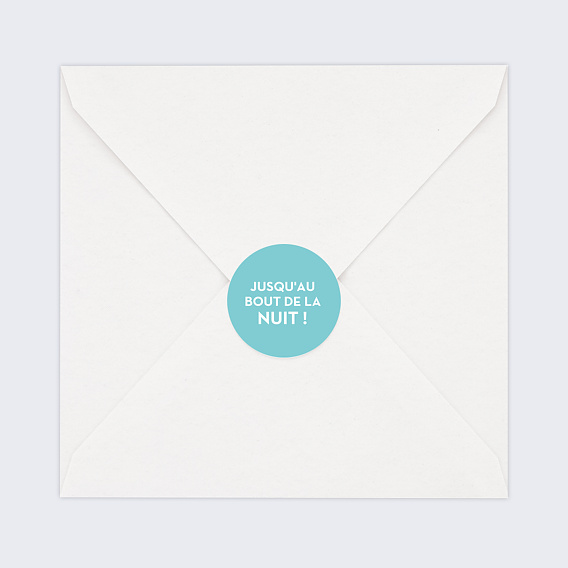 Sticker Anniversaire Double Filet