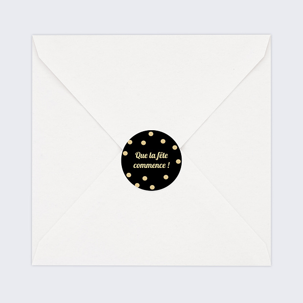 Sticker Anniversaire Surprise