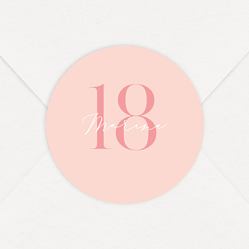 Sticker Anniversaire Milestone Petits Pois