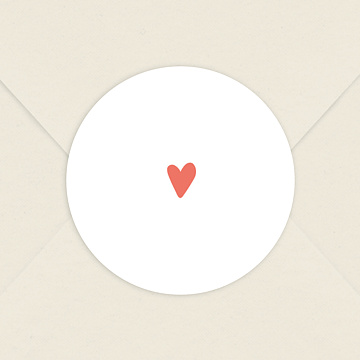 Sticker Anniversaire Petit Coeur