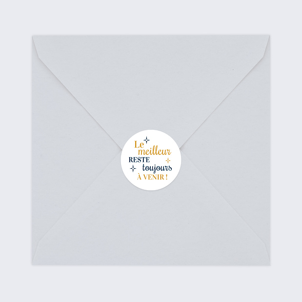 Sticker Anniversaire 2 en 1
