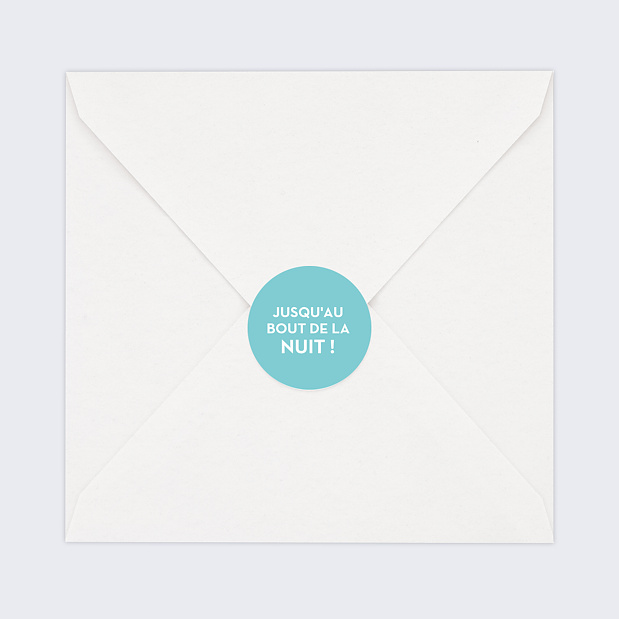 Sticker Anniversaire Double Filet