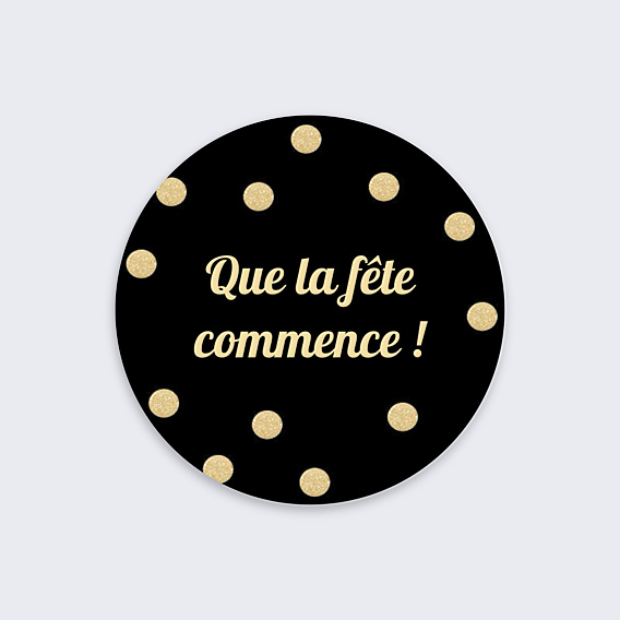 Stickers anniversaire Surprise