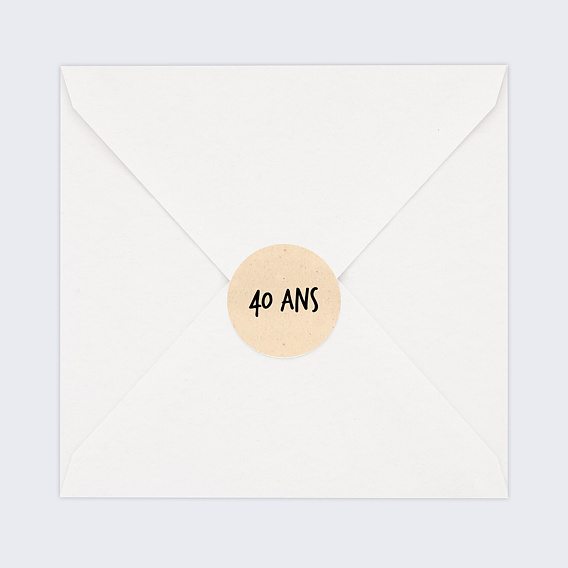 Stickers anniversaire Bière Pression Après 4