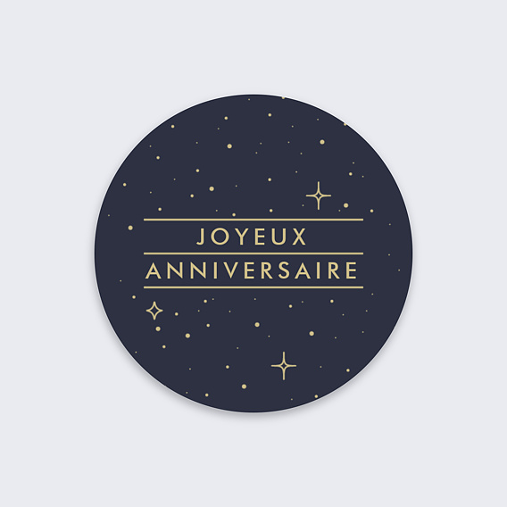 Sticker Anniversaire Signe Astrologique