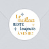 Sticker anniversaire 2 en 1