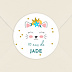 Sticker anniversaire Chaton