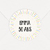 Sticker anniversaire Deux Anniversaires