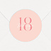 Sticker anniversaire Milestone Petits Pois