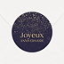 Sticker anniversaire Pluie de Paillettes