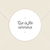 Sticker anniversaire Tirets