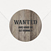 Sticker anniversaire Wanted