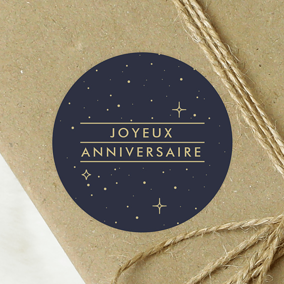 Sticker anniversaire Signe Astrologique