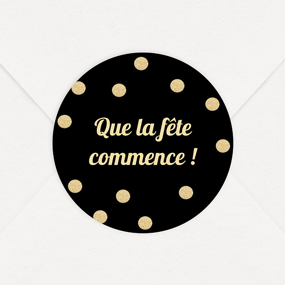 Sticker anniversaire Surprise