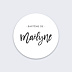 Stickers Baptême Belles Lettres