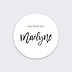 Stickers baptême Belles Lettres 